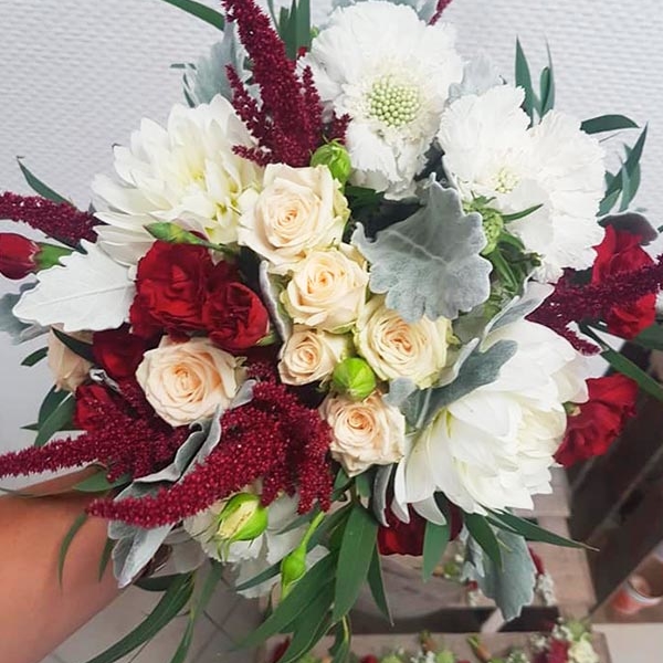 Fleuriste pour mariage à Quintenas